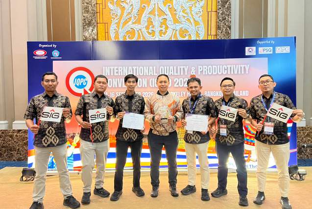 Go Beyond Semen Tonasa Raih Excellent di IQPC 2026 Bangkok, Efisiensi Energi Capai Rp15,7 Miliar