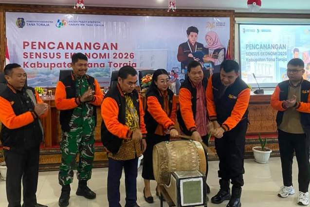 Sensus Penduduk 2026 di Tana Toraja Dicanangkan