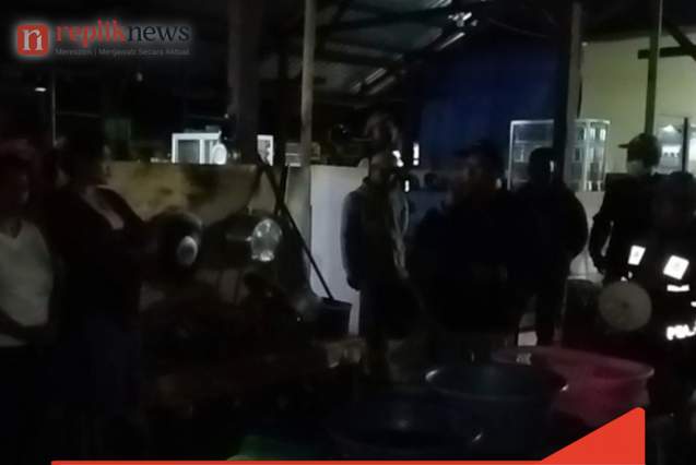 Beralih Fungsi Hingga Beroperasi Larut Malam, Pol PP Tertipkan Galampang di Pasar Sentral Makale