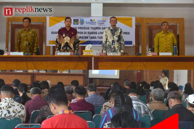 Wabup Bersama Sekda Tator Hadiri Sosialisasi Taspen bagi ASN Jelang Pensiun
