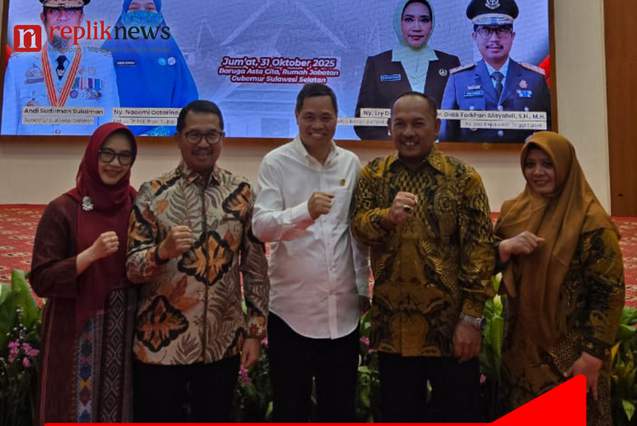 Hadiri Ramah Tamah dan Silaturahmi Gubernur bersama Kajati Baru, Wabup Erianto Ketemu Sahabat Lama