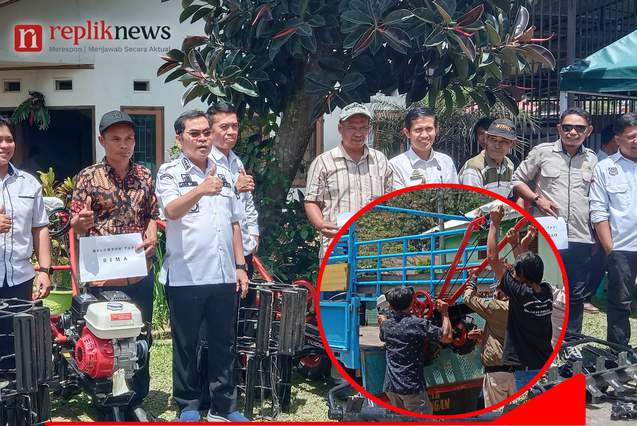 Bantuan Alsintan Diangkut Petani, Bupati Zadrak Ingatkan Jangan Diperjualbelikan