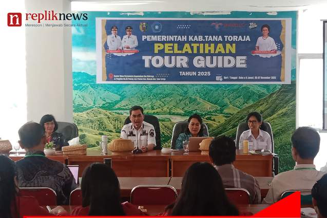 Disparpora Tana Toraja Upgrade Pengetahun Pemandu Wisata Lewat Pelatihan