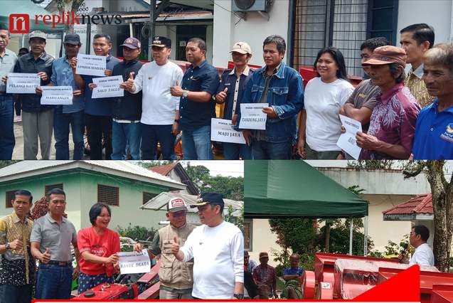 Perjuangan di Pusat Membuahkan Hasil, Alsintan dari Kementan Diserahkan ke Kelompok Tani di Tana Toraja